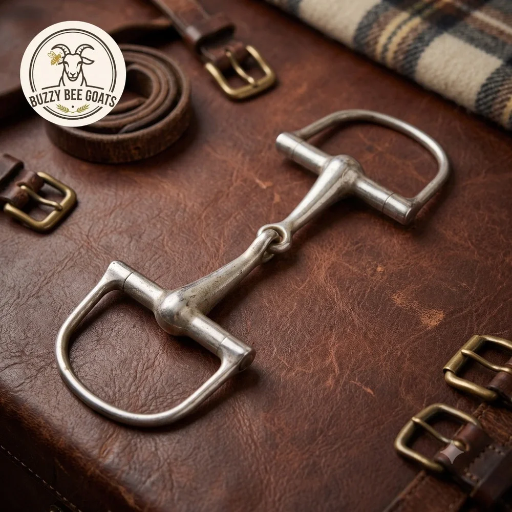 Stainless Steel D-Ring Snaffle Bit Hunter Dee Style 5